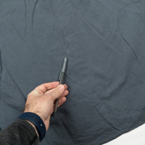 Patagonia Long Sleeve Pima Cotton Shirt Men's XL Gray Outdoor Button-Up 53838 - Picture 14 of 15